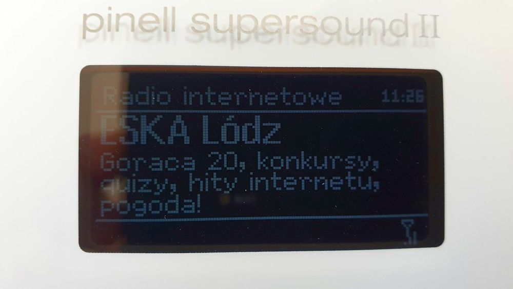 Radio internetowe pinell supersound II Wifi DAB+ Radio FM