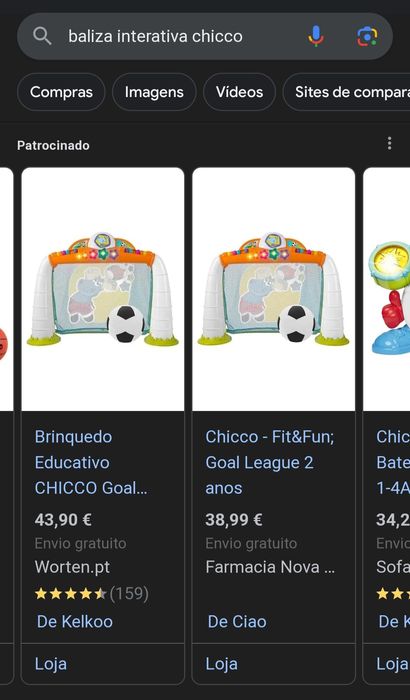 Baliza interativa Chicco