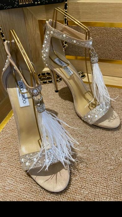 Sandałki Jimmy choo viola 40  41 ślub ślubne