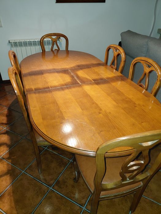 Mesa jantar c/cadeiras