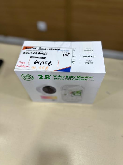 Câmera vigilância bebé com monitor