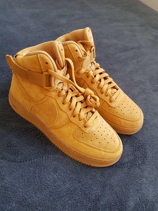 40 Nike Air Forcer 1 High Lv07 GS  wheat flax nowe