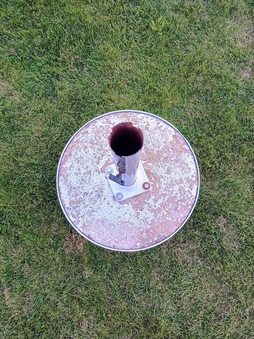 betonowy krąg do parasola ogrodowego