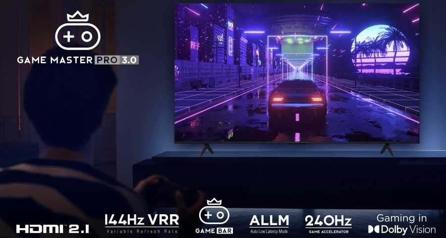 Telewizor TCL 65V6C: LED 4K Smart - Google TV HDMI 2.1 DVB-T2