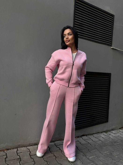 Костюм утеплений бавовна 90 % бомбер+штани  палацо XS-XL