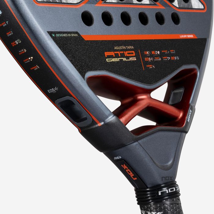 Raquete de padel Adulto - Nox at10 Genius 18K 2025 Agustin Tapia