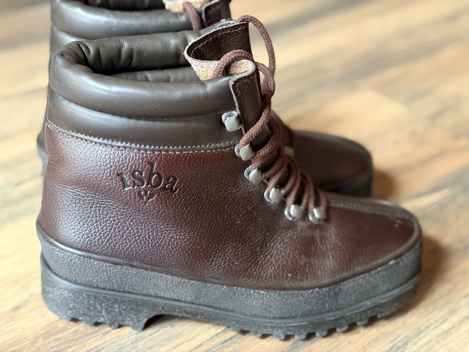 Super buty zimowe Isba Montana skóra cielęca, wełna