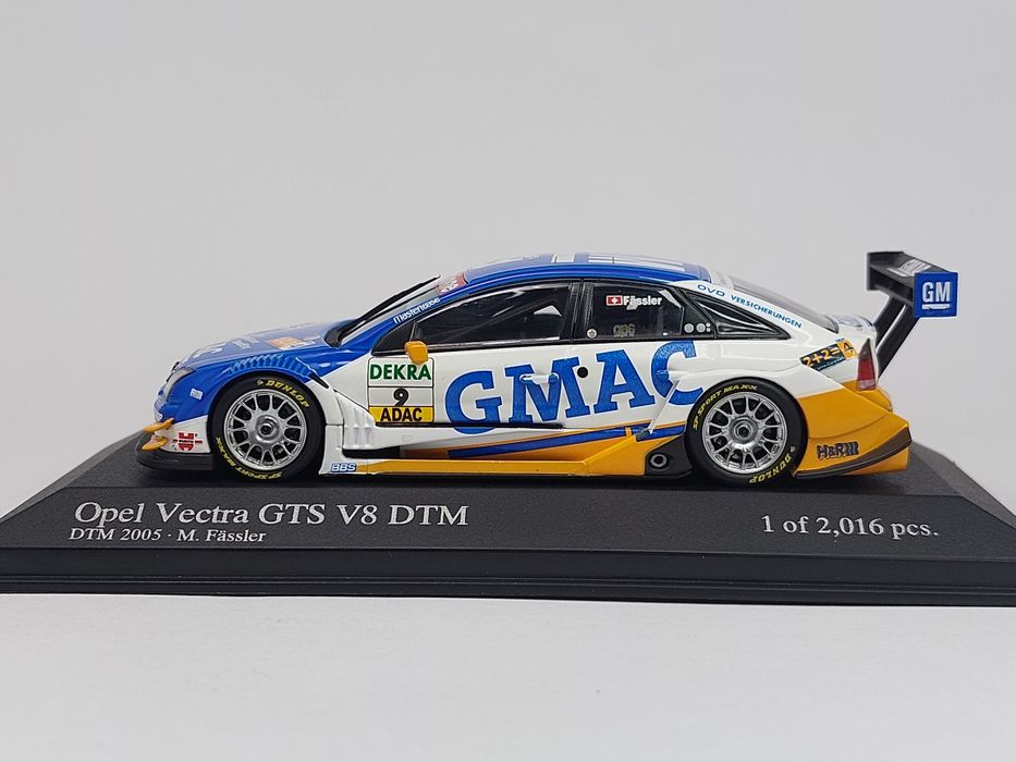 【MINICHAMPS】OPEL VECTRA GTS V8 #M41 Minichamps Opel Vectra GTS V8 DTM 1:18 Limited Edition Model