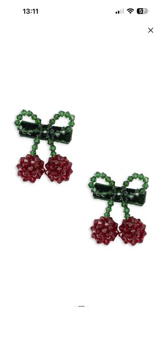 Дитячі шпильки для волосся Konges Sløjd 2 PACK CHERRY HAIR CLIP 2-pack
