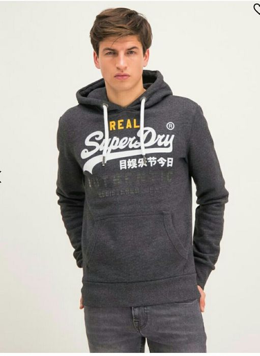 Bluza męska z kapturem oryginalny SuperDry M L nowa