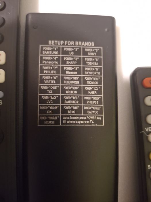 Pilot do telewizora Sony i samsung