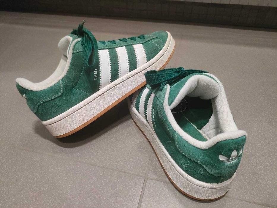 Buty ADIDAS Campus zielone r.38