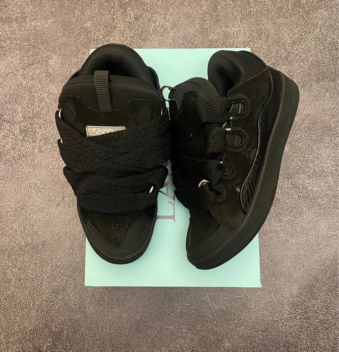 Lanvin Curb Sneakers Black Premium, ланвины, y2k