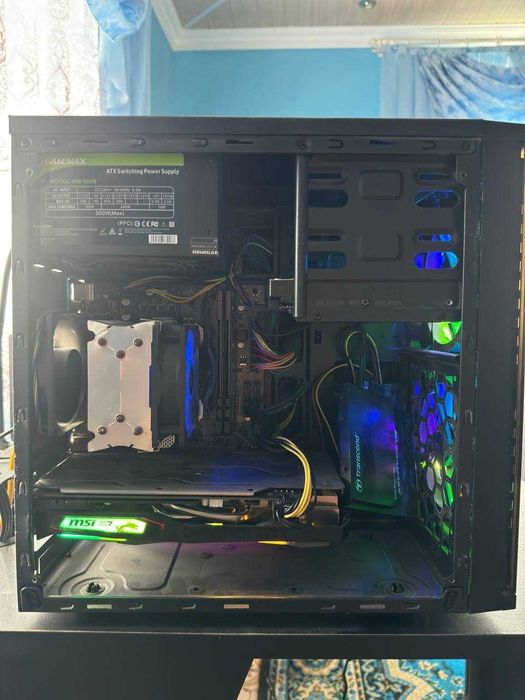 Геймерский компьютер, i3-10100f, msi 1660 super