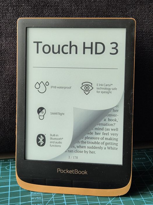 PockrtBook Touch HD 3, czytnik książek elektronicznych - super zestaw