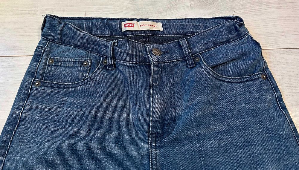 Spodnie jeansowe jeans Levis Skinny 16A