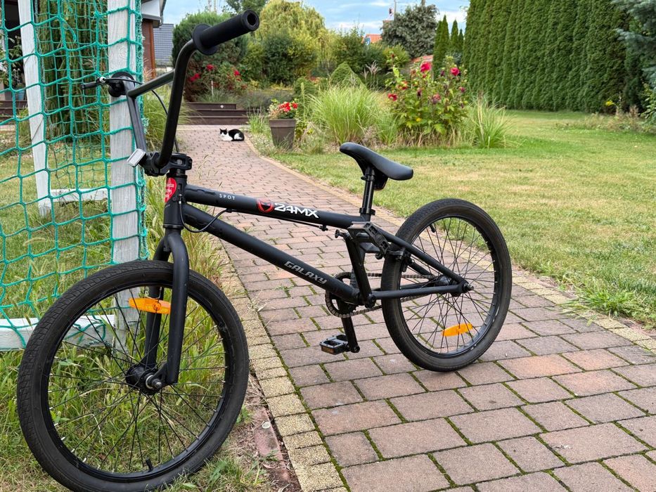 Czarny bmx galaxy super stan