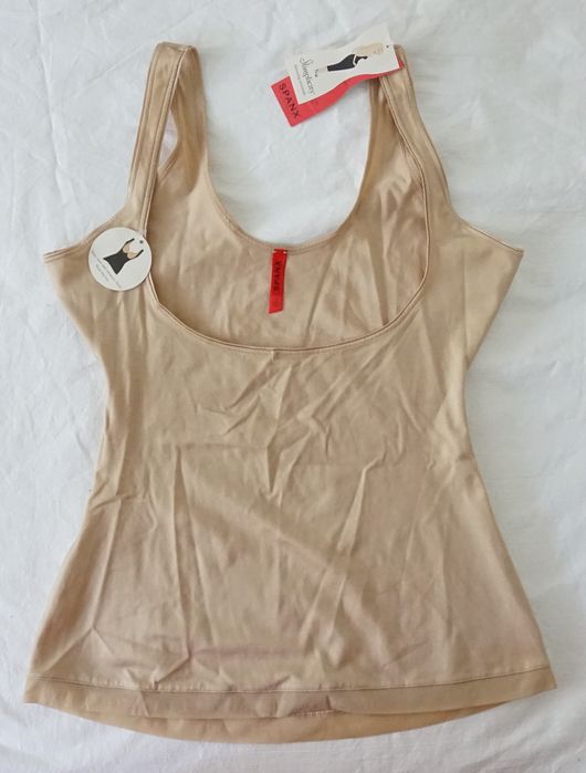 Spanx Body Modelujące Open Slimplicity Camisole r. L