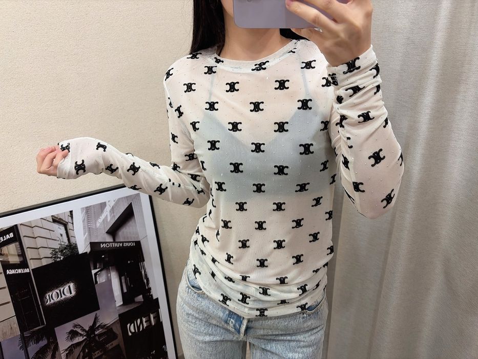 Mgiełki premium Cèline z cekinami