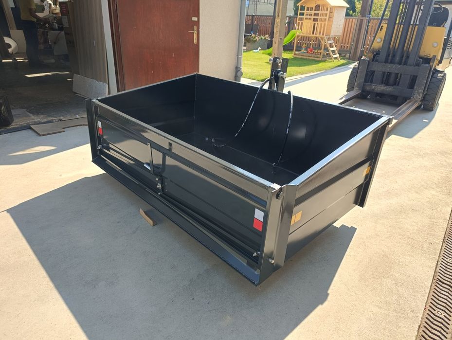 Skrzynia ładunkowa hydrauliczna do ciągnika na TUZ lemiesz