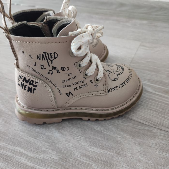 Ботинки на флисе, демисезонные ,15.5 по стельке