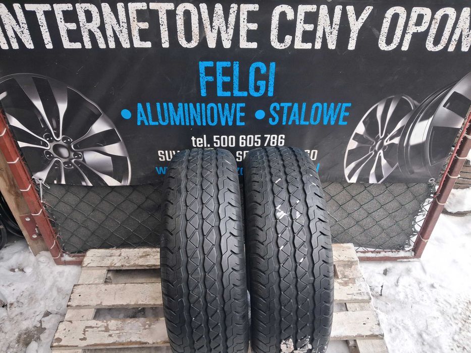 2x używane opony letnie 225/70 R15C Powertrac Gwarancja Montaż