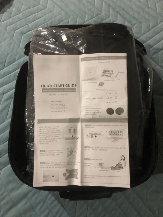 Kit Intermittent Pneumatic Leg Compression - Mode VU IPC04