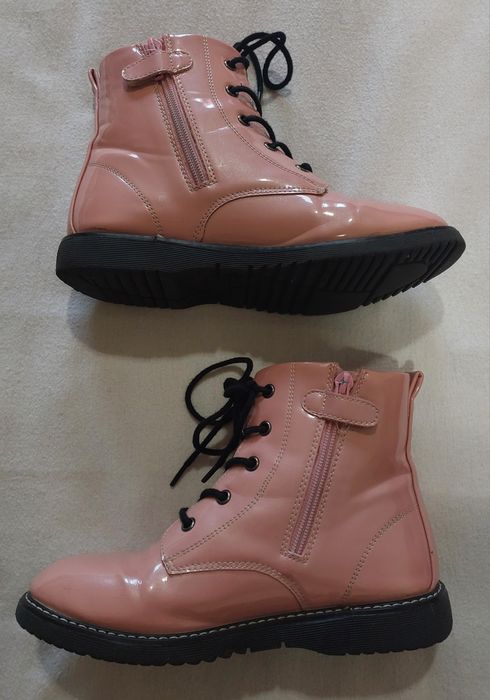 Botas Rosa Tornozelo, T35