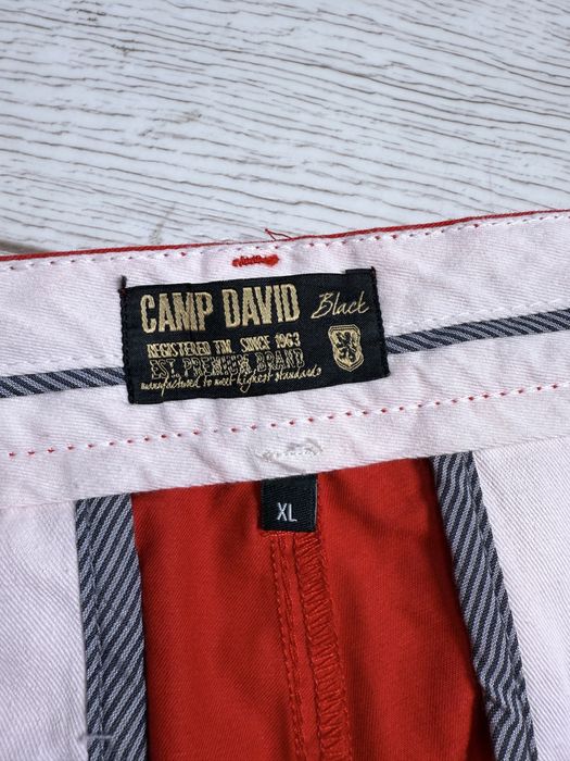 Camp David Stylowe spodnie styl chino -casualowy styl