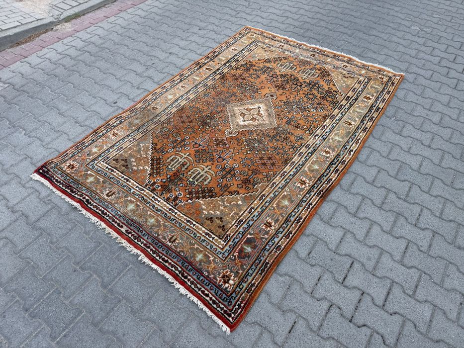 Dywan perski Bidjar 250x160 Recznie tkany Vintage wełna
