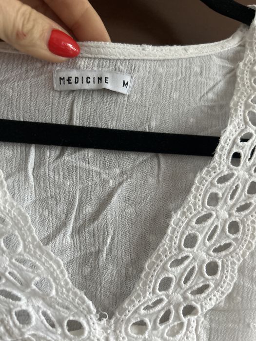Medicine roz.M biała bluzka