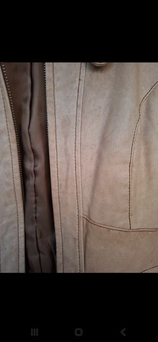 Casaco cabedal Quebramar - Mulher (M)