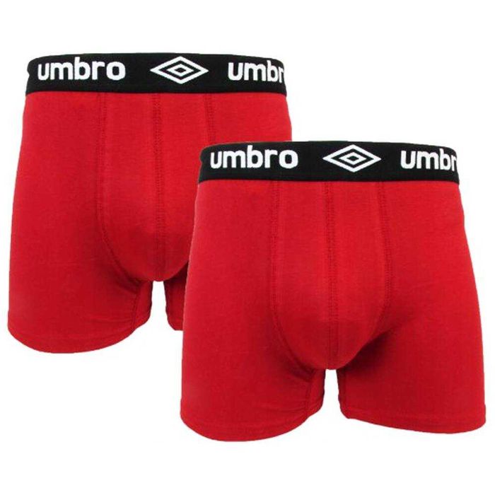 Bokserki majtki Umbro czerwone 2PAK