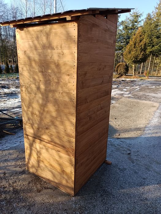 WC/ toaleta/ kibel drewniany na budowę