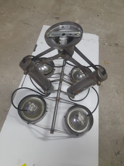 Lampa Led metalowa loft