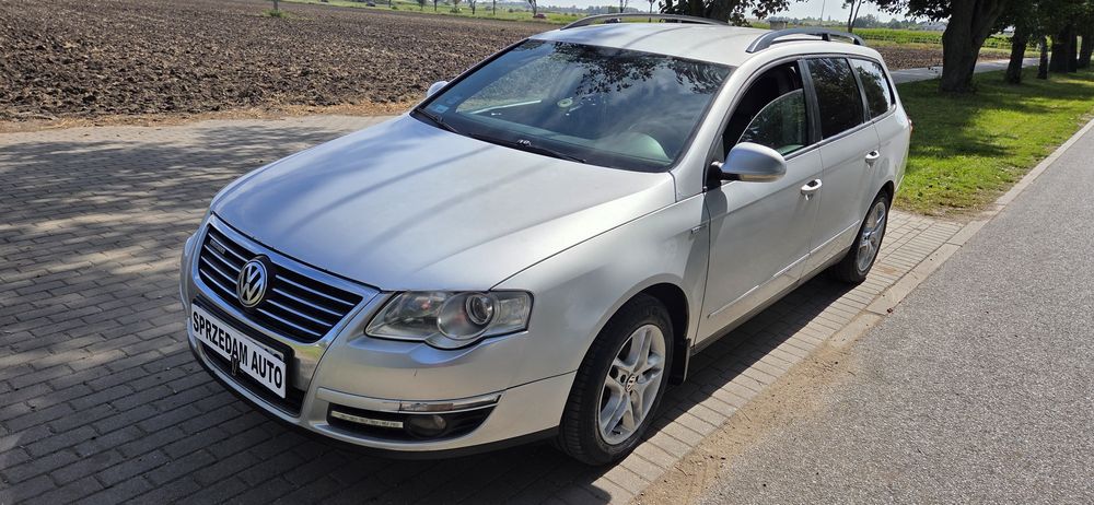 Vw Passat B6 1.9TDI 2007r, klima alufelgi podgrzewane fotele