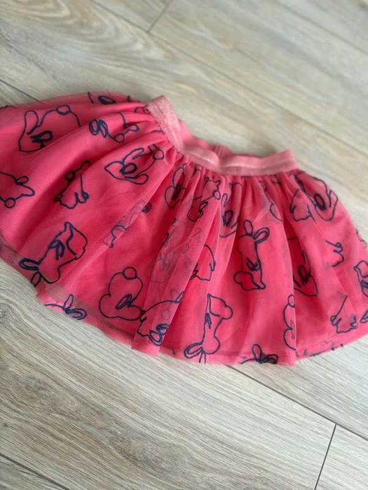 tiulowa spódnica warstwowa