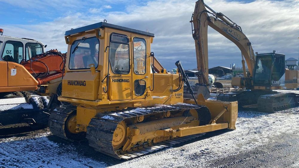 Бульдозер Hanomag D500E turbo,