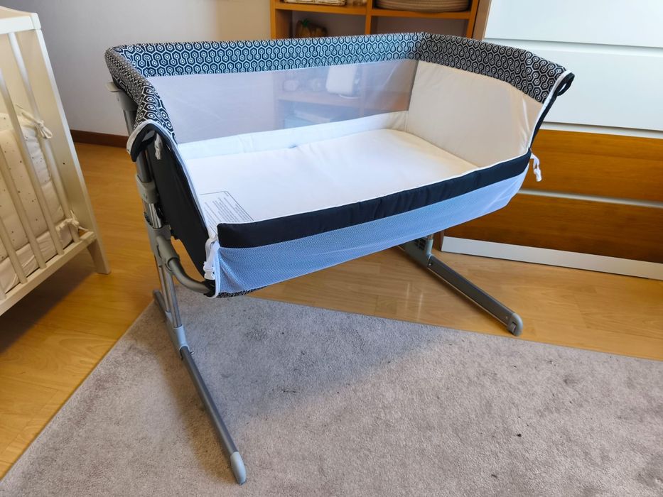 Berço co-sleeper / next to me 2 em 1 e berço independente para bebé