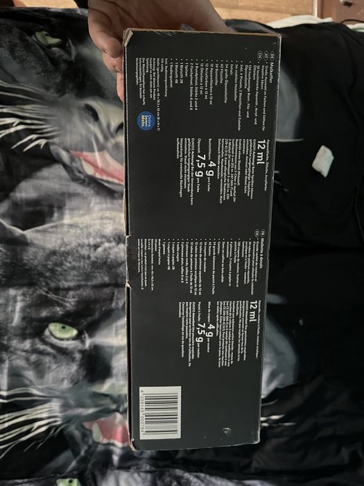 Paleta zestaw markerów farb i pisaków