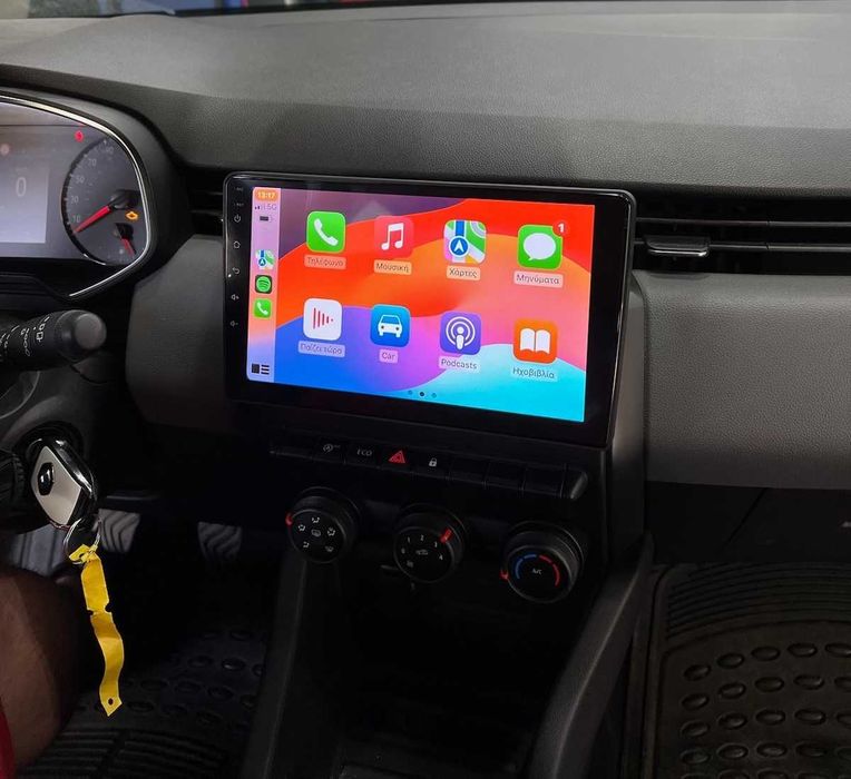 (NOVO) Rádio 2DIN 9" • Renault CLIO V (5)  • Android [4+32GB]