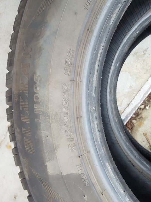 2 Opony zimowe 215/65r16 BRIDGESTONE 2024r