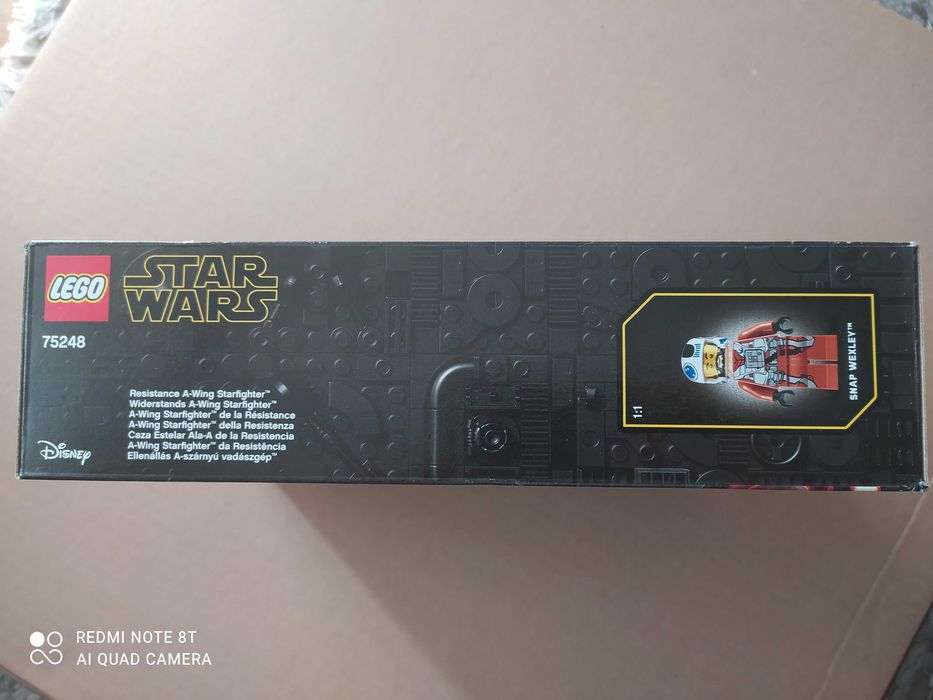 LEGO Star Wars 75248 - Myśliwiec A-Wing Ruchu Oporu , NOWY super stan