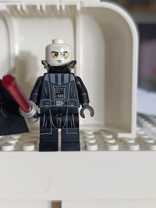 LEGO Darth Vader sw0123 + sw0636 miecz świetlny