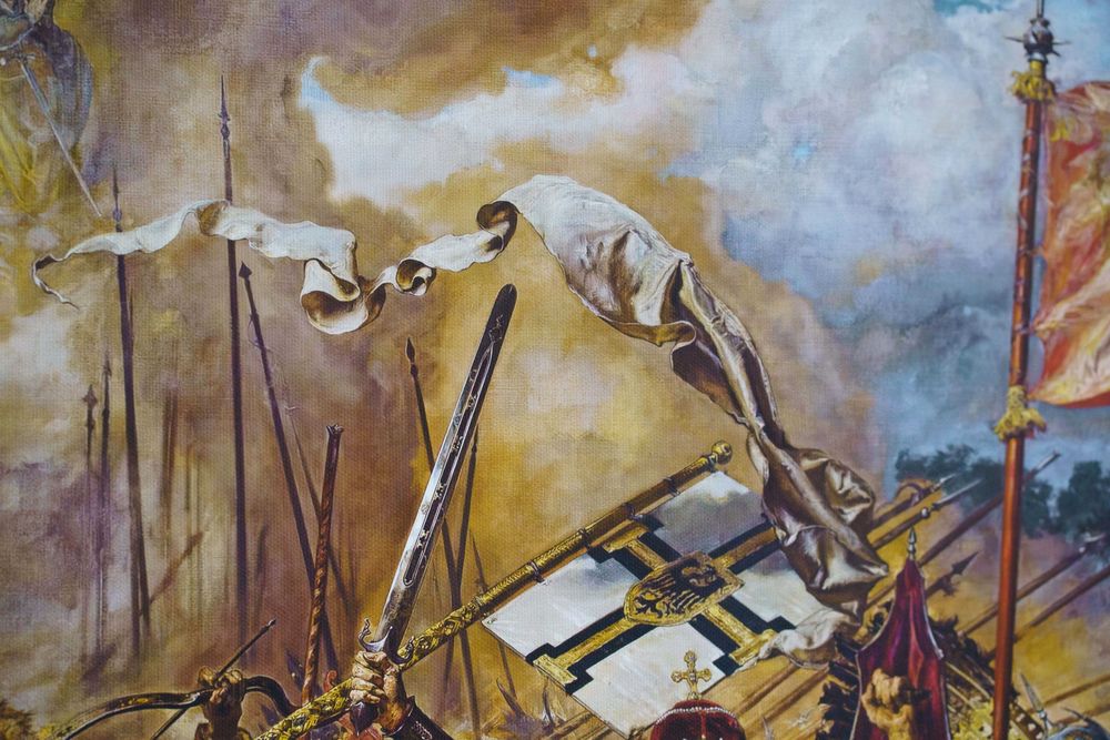 Fotoobraz “Bitwa pod Grunwaldem” 158 cm x 70 cm  Płótno Canvas 375/m2