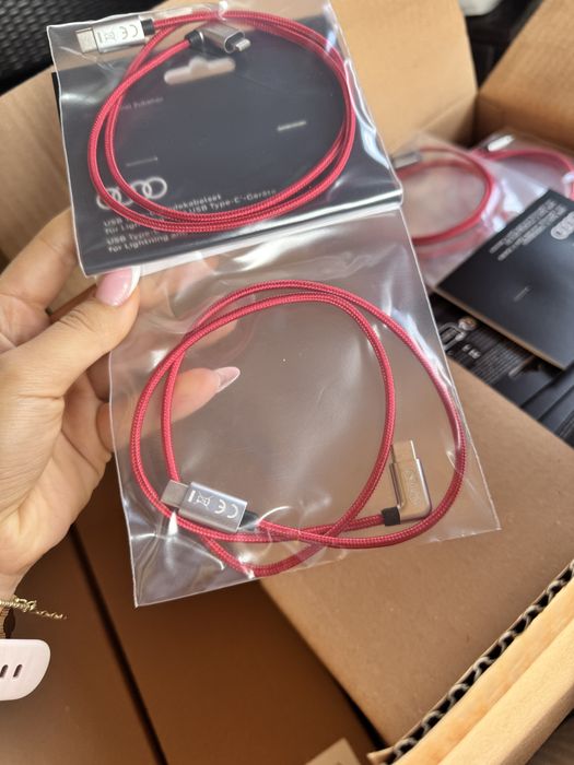 Audi USB Type-C charging cable set