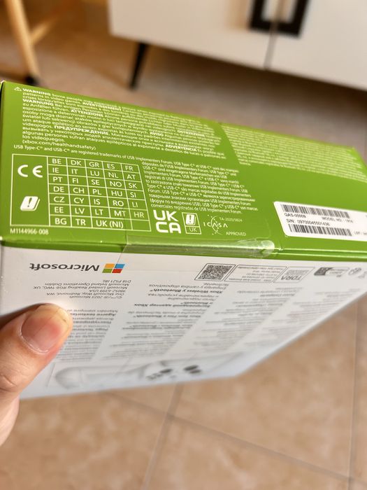 Comando Xbox Wireless Robot White — NOVO Selado