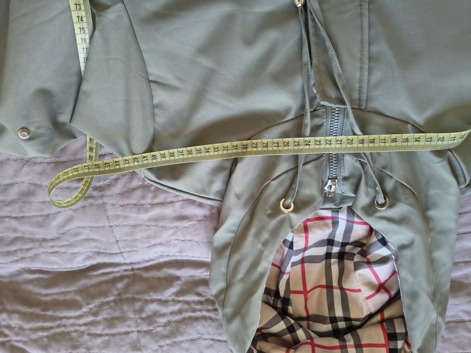 Kurtka damska parka jasny khaki M