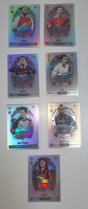 Cartas especiais / limited edition MATCH ATTAX UEFA Champions 20th Anniversary - Época 2026/27