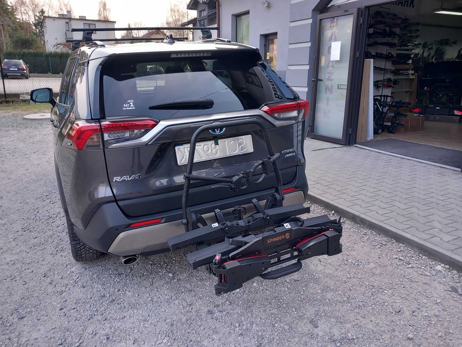 Bagażnik SPINDER LX2 LED lekka i uchylna platforma rowerowa na hak